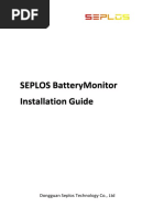 BatteryMonitor Software Installation Guide 20221012