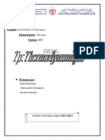 Thermodynamique tp1