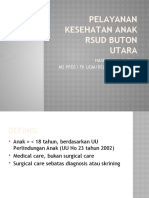 Pelayanan Kesehatan Anak RSUD Buton Utara