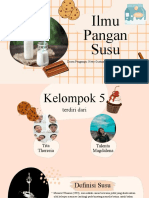 Ilmu Pangan Susu: Dosen Pengampu: Hetty Gustina Simamora - SKM, M. Kes