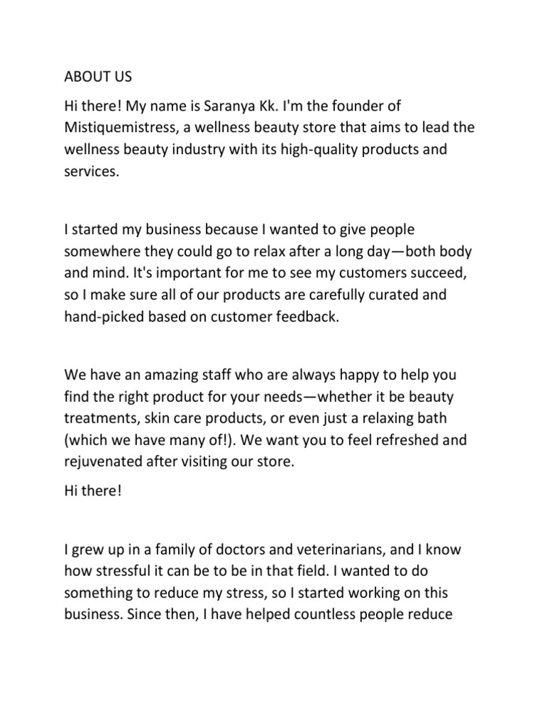 About Us | PDF
