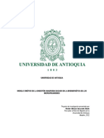 Modelo Cinético de La Digestión Anaerobia Basado en La Bioenergética de Los Microorganismos