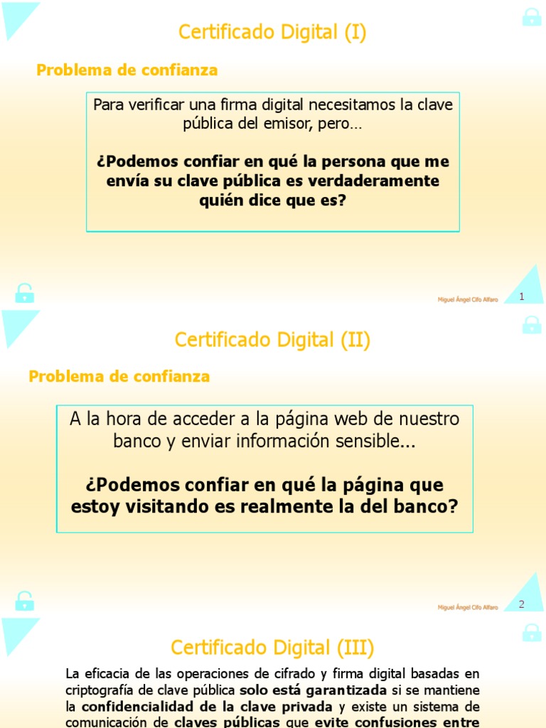 03 Criptografia3 Pdf Transport Layer Security Certificado De