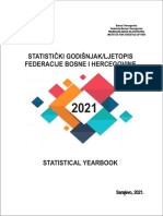 Statistički Godišnjak/ljetopis Federacije BiH 2021