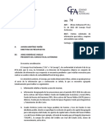Oficio 74 CFA A Dipres - Reitera Solicitud Ingresos Por Litio