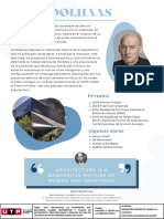 S10 INFOGRAFÍA LA DISPERSIÓN DEL ESCENARIO GLOBAL Metrópolis y Flujos de Movimiento Rem Koolhaas