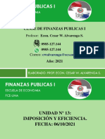 Finanzas Publicas I TM Unidades #13 Al 16 FCE - 2021