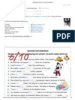 Actividad PDF Online de Gerunds and Infinitives