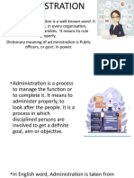 Presentation 2 Administration Principle.