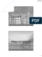 Industrial Location and Retail Development Patterns