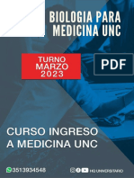 Biologia para Ingreso A Medicina Unc - HQ Universitario