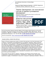 Teacher Development: An International Journal of Teachers' Professional Development