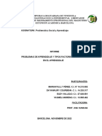 INFORME PROBLEMÁTICA SOCIAL Y APRENDIZAJE 2