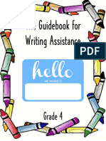 Student Writing Booklet