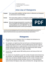 Effectively Communicate Research with Histograms