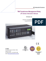 T60 Transformer Management Relay: UR Series Instruction Manual