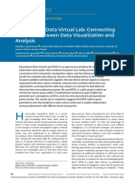 Educational Data Virtual Lab Connecting The Dots Between Data Visualization and Analysis