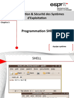 Chap 6 - Programmation SHELL