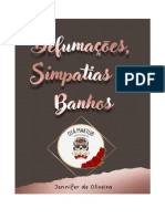 Ebook Defumações, Simpatias e Banhos