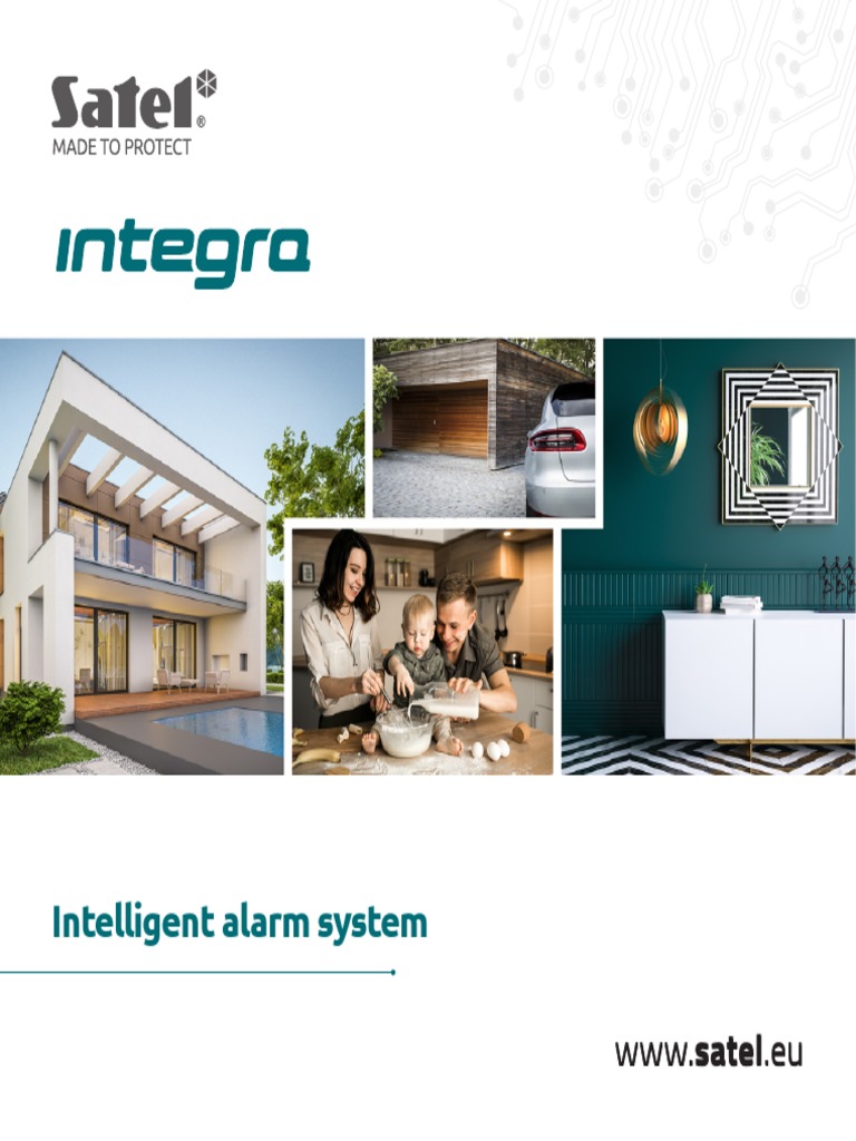 INTEGRA Intelligent Alarm System Overview | PDF | Touchscreen | Automation