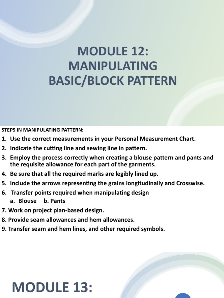Efficient Pattern Layout and Fabric Preparation for Garment