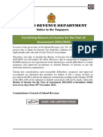 Inland Revenue Notification