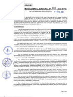 PT 2022 - MP Chachapoyas Amazonas Resolucion de Gerencia Municipal 021-2022-mpch