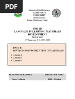 Eng 124 - Unit 2 L 4-6