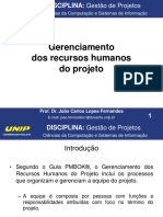 Aula 06 - Gestão de Projetos - RH