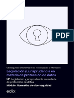 CS - M2UF4 - L01 - Legislación y Jurisprudencia en Materia de Protección de Datos