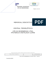 Central termelétrica a biomassa de 5 MW