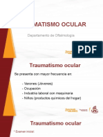 Traumatismos Oculares