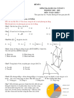 Bo de Thi hk1 Toan 7 CTST