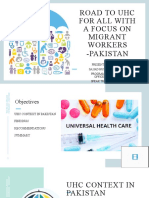 UHC Presentation - SPEAK Trust Pakistan