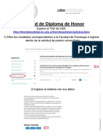 Instructivo Diploma de Honor