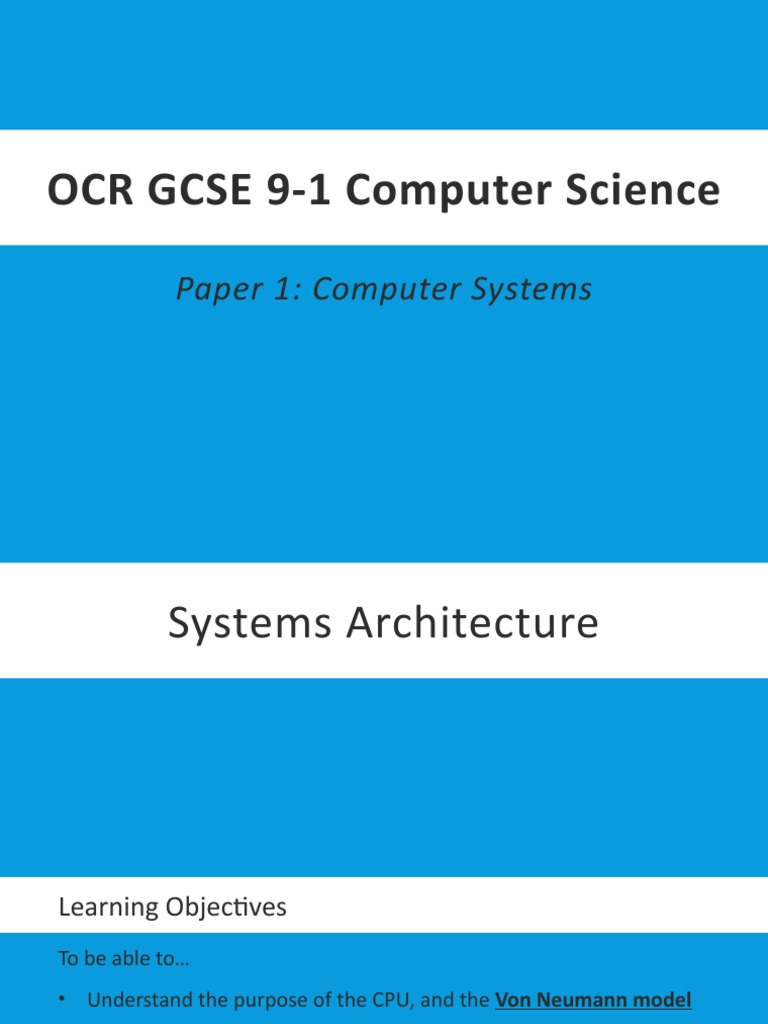 Computer Architecture | PDF | Central Processing Unit | Cpu Cache