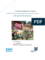 Menstrual Management - Study-Report Uganda