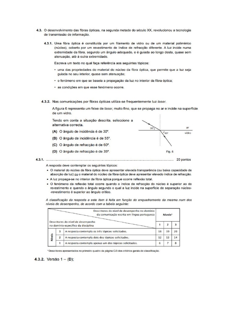 Exerc&iacute;cios de Exame FQ | PDF