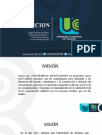 Proyecto educativo ingeniería civil UCC