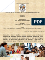 Educación y Pedagogía, Enseñanza y Didáctica