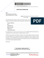 Anexo n 05 Formato de Carta de Autorizacion de Abono Directivo en Cuenta Cci