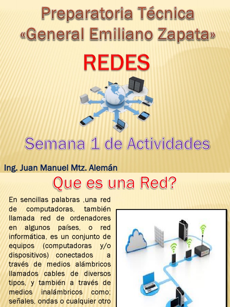 Tipos de Redes Informáticas y su Uso | PDF | Red de computadoras ...