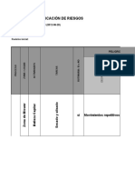 Matriz de Riesgo Actividad Dos