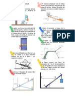 Momentos de fuerza: problemas resueltos de cálculo y sentido