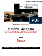 Amostra Grátis - Ritmo de Cururu (Curso de Ritmos Fundamentais)