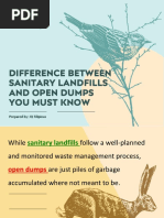 Difference Between Sanitary Landfills and Open Dumps You-1