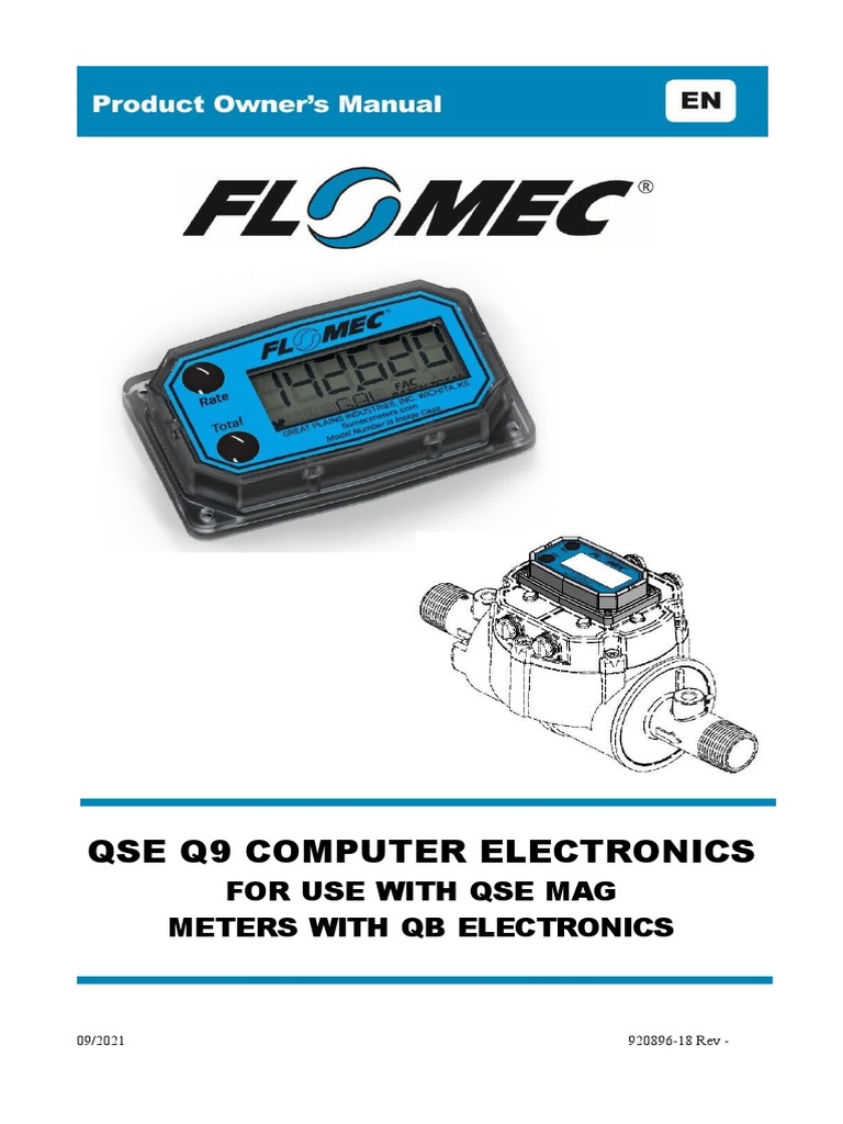 Qse q9 QB Owners Manual PDF Litre Gallon