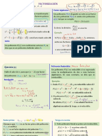 Factorización - Seminario - Algebra