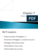 Flutter Apprentice, Chapter 7: Routes & Navigation