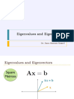 Eigenvalues and Eigenvectors, Linear Algebra, Alexandria University